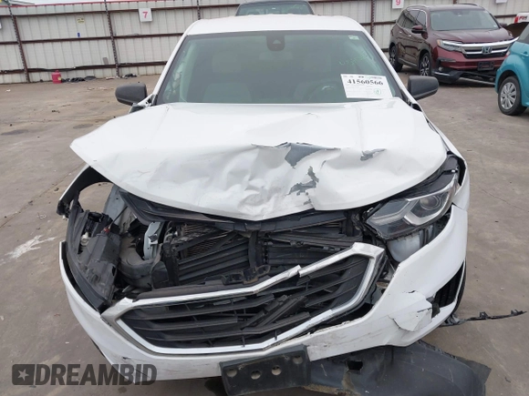 2020 Chevrolet Equinox LS with VIN 3GNAXHEV3LS716138, listed as a IAAI auction lot 41560566 with 87,671 mi miles. Bid and sale history available at carsss.com. Image 13.