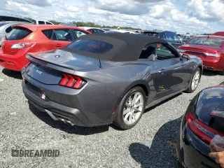 2024 Ford Mustang GT Premium with VIN 1FAGP8FF1R5123882, listed as a Copart auction lot 74846044 with Not provided miles and Salvage title. Bid and sale history available at DreamBid. Image 3.