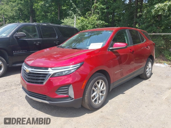 2023 Chevrolet Equinox LT z VIN 3GNAXKEG4PS207969, wystawiony jako IAAI lot #42554498 z przebiegiem 51 349 mil mil oraz . Historia ofert i sprzedaży dostępna na DreamBid. Obrazek 2.