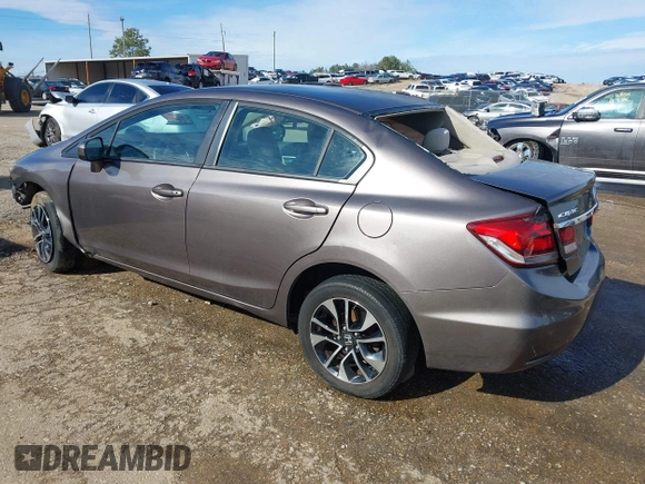 2014 Honda Civic Sedan EX with VIN 19XFB2F84EE227378, listed as a IAAI auction lot 41271593 with 136,294 mi miles. Bid and sale history available at carsss.com. Image 3.