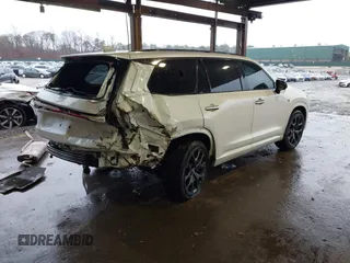 2024 Lexus TX 500h F Sport Premium with VIN 5TDABAB68RS001137, listed as a IAAI auction lot 41048726 with 17,911 mi miles and . Bid and sale history available at DreamBid. Image 4.