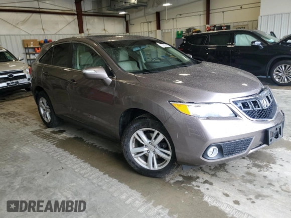 2013 Acura RDX Technology with VIN 5J8TB4H55DL011516, listed as a Copart auction lot 60697415 with 111,140 mi miles and Clean title. Bid and sale history available at DreamBid. Image 4.