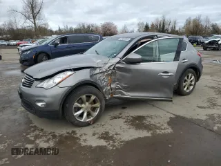 2010 Infiniti EX z VIN JN1AJ0HP8AM701188, wystawiony jako Copart lot #49463925 z przebiegiem 83 807 mil mil oraz Szkoda całkowita • Salvage title. Historia ofert i sprzedaży dostępna na DreamBid. Obrazek 1.