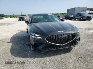 2025 Genesis G70 2.5T z VIN KMTG34SC7SU143836, wystawiony jako Copart lot #60212205 z przebiegiem 1 581 mil mil oraz Nie do naprawy • Non repairable. Historia ofert i sprzedaży dostępna na DreamBid. Obrazek 13.