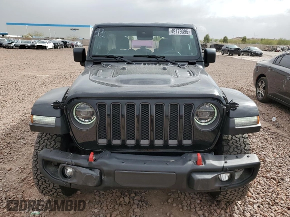 2021 Jeep Wrangler Unlimited Rubicon с VIN 1C4HJXFG7MW586020, выставлен на аукционе Copart как лот 49179395 с пробегом 20 479 миль миль и Списание • Salvage title. История ставок и продаж доступна на DreamBid. Изображение 5.