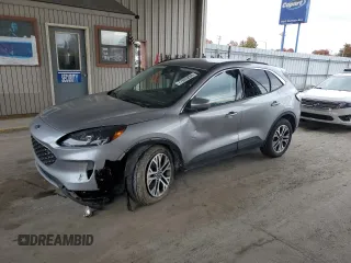 2021 Ford Escape SEL Hybrid z VIN 1FMCU9CZ9MUA51894, wystawiony jako Copart lot #77803204 z przebiegiem 81 539 mil mil oraz Szkoda całkowita • Salvage title. Historia ofert i sprzedaży dostępna na DreamBid. Obrazek 1.