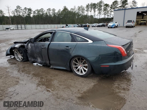 2017 Jaguar XJ z VIN SAJWJ1CD8H8W06740, wystawiony jako Copart lot #86709124 z przebiegiem Nie podano mil oraz Szkoda całkowita • Salvage title. Historia ofert i sprzedaży dostępna na DreamBid. Obrazek 2.