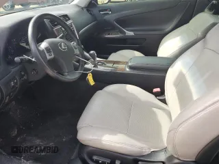 2011 Lexus IS 250 C with VIN JTHFF2C20B2520593, listed as a Copart auction lot 51487265 with 114,101 mi miles and Salvage Title. Bid and sale history available at DreamBid. Image 7.