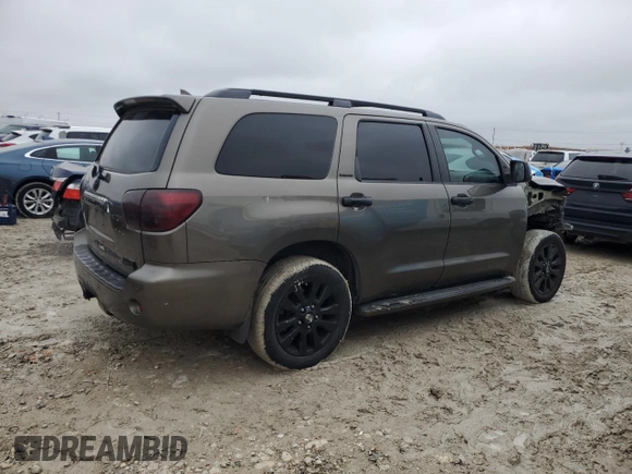 2014 Toyota Sequoia Limited with VIN 5TDKY5G17ES055546, listed as a Copart auction lot 44508015 with 263,503 mi miles and Clean Title. Bid and sale history available at carsss.com. Image 3.