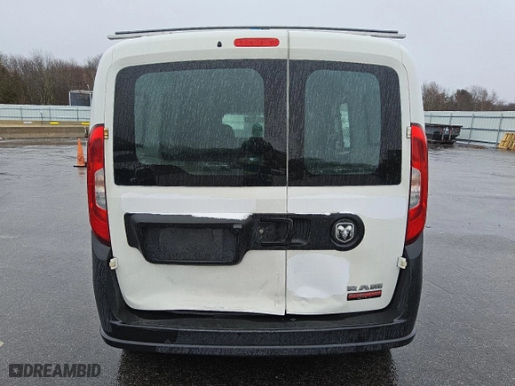 2018 Ram ProMaster City Cargo Van Tradesman with VIN ZFBERFAB0J6J72836, listed as a Copart auction lot 50667065 with 137,546 mi miles and Clean Title. Bid and sale history available at carsss.com. Image 6.