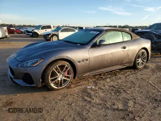 2019 Maserati GranTurismo Convertible Sport with VIN ZAM45VMAXK0345294, listed as a Copart auction lot 87827585 with 0 mi miles and Non Repairable. Bid and sale history available at carsss.com. Image 1.