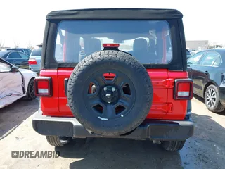 2024 Jeep Wrangler Sport S with VIN 1C4PJXAG7RW304498, listed as a IAAI auction lot 41962812 with 9,457 mi miles and . Bid and sale history available at DreamBid. Image 17.
