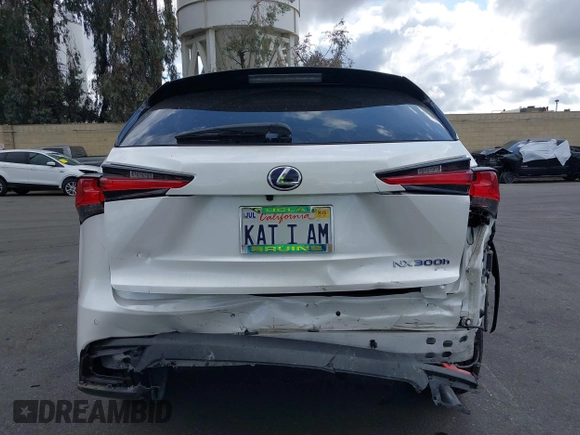 2020 Lexus NX with VIN JTJDJRDZ4L5000275, listed as a IAAI auction lot 41893058 with 69,318 mi miles. Bid and sale history available at carsss.com. Image 17.