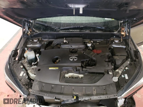 2019 Infiniti QX50 LUXE with VIN 3PCAJ5M33KF122889, listed as a Copart auction lot 50081743 with 36,501 mi miles. Bid and sale history available at carsss.com. Image 12.