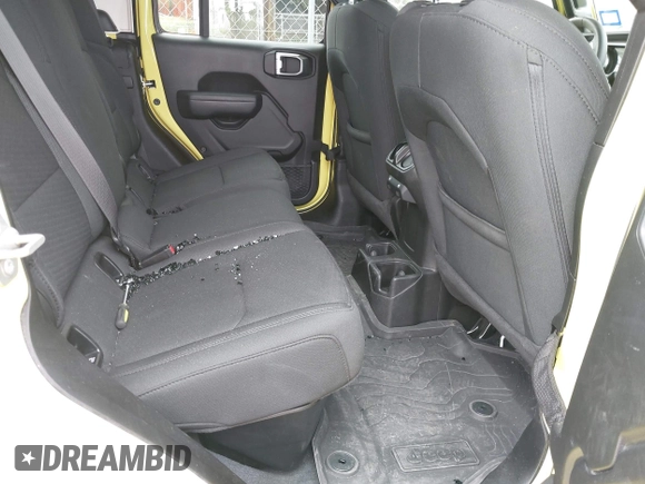2023 Jeep Gladiator Sport S with VIN 1C6HJTAG1PL576760, listed as a IAAI auction lot 42106618 with 24,738 mi miles and . Bid and sale history available at DreamBid. Image 8.