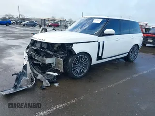 2022 Land Rover Range Rover Westminster z VIN SALGS2RU0NA464488, wystawiony jako IAAI lot #41808857 z przebiegiem 46 031 mil mil oraz . Historia ofert i sprzedaży dostępna na DreamBid. Obrazek 2.