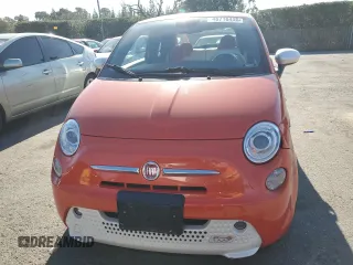 2015 FIAT 500e with VIN 3C3CFFGE0FT672771, listed as a Copart auction lot 46716455 with 45,088 mi miles and Salvage Title. Bid and sale history available at carsss.com. Image 5.
