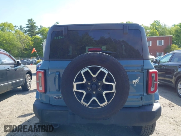 2023 Ford Bronco с VIN 1FMDE5CP0PLB85857, выставлен на аукционе IAAI как лот 42195848 с пробегом 12 446 миль миль и . История ставок и продаж доступна на DreamBid. Изображение 17.