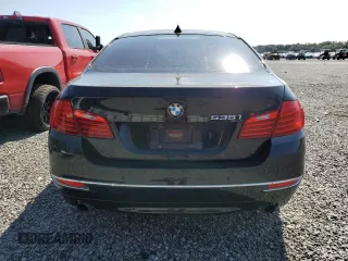 2015 BMW 5 Series 535i with VIN WBA5B1C58FG126603, listed as a Copart auction lot 53209165 with 156,676 mi miles and Clean Title. Bid and sale history available at carsss.com. Image 6.