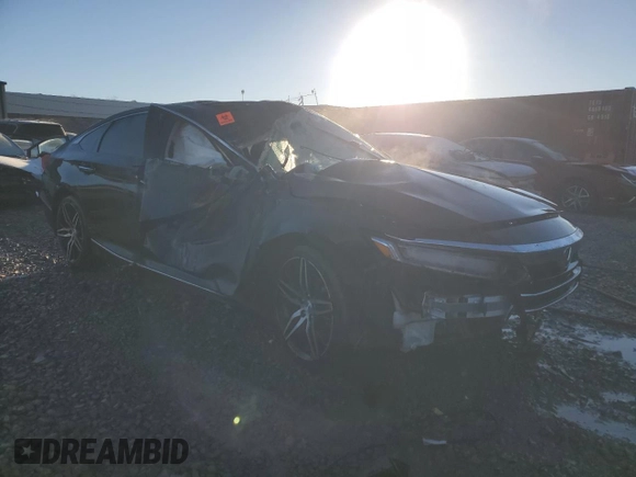 2021 Honda Accord Touring z VIN 1HGCV2F98MA013015, wystawiony jako Copart lot #88510475 z przebiegiem Nie podano mil oraz Szkoda całkowita • Salvage title. Historia ofert i sprzedaży dostępna na DreamBid. Obrazek 4.