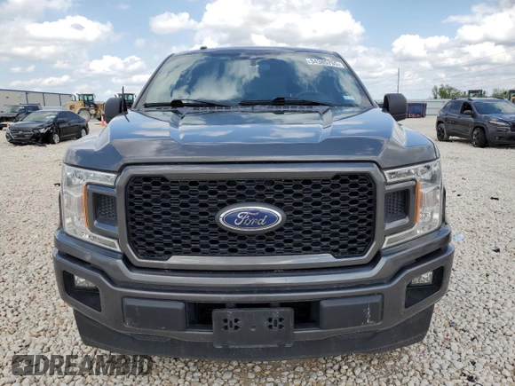 2019 Ford F-150 XL with VIN 1FTEW1CP3KKD25879, listed as a Copart auction lot 54385755 with 146,248 mi miles and Salvage title. Bid and sale history available at DreamBid. Image 5.