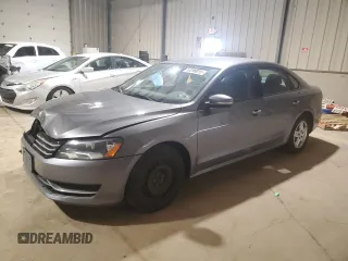 2015 Volkswagen Passat 1.8T Wolfsburg Ed with VIN 1VWAT7A35FC048210, listed as a Copart auction lot 53296015 with 126,655 mi miles and Clean Title. Bid and sale history available at carsss.com. Image 1.