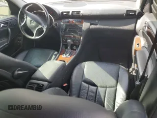 2005 Mercedes-Benz C 240 with VIN WDBRF81J65F675866, listed as a Copart auction lot 85534514 with 150,767 mi miles and Salvage Title. Bid and sale history available at DreamBid. Image 8.