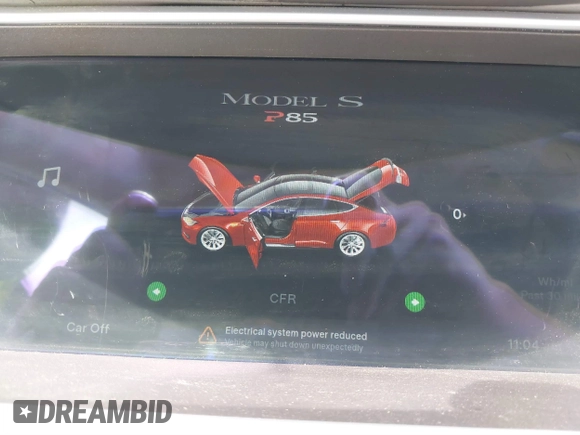 2014 Tesla Model S 60 with VIN 5YJSA1H17EFP30148, listed as a IAAI auction lot 39188024 with Not Provided miles and . Bid and sale history available at DreamBid. Image 12.