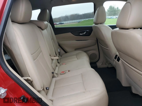 2017 Nissan Rogue S with VIN 5N1AT2MV7HC863588, listed as a Copart auction lot 52952355 with 70,478 mi miles and Salvage Title. Bid and sale history available at carsss.com. Image 11.