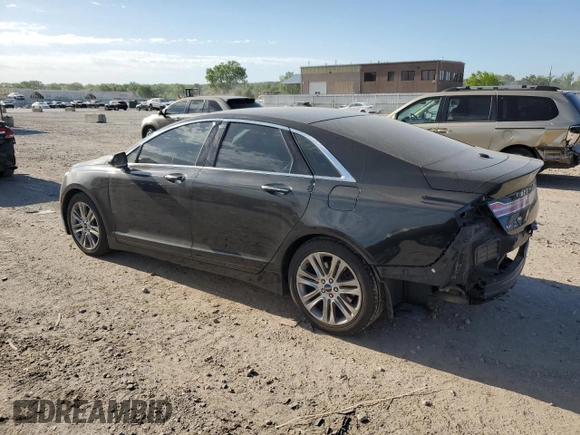 2014 Lincoln MKZ with VIN 3LN6L2G96ER822550, listed as a Copart auction lot 56717455 with 155,548 mi miles and Salvage title. Bid and sale history available at DreamBid. Image 2.