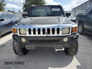 2007 Hummer H3 SUV with VIN 5GTDN13E478201274, listed as a Copart auction lot 78855014 with 188,946 mi miles and Salvage Title. Bid and sale history available at carsss.com. Image 5.