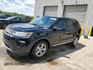 2018 Ford Explorer XLT z VIN 1FM5K7D82JGB94480, wystawiony jako Copart lot #55588825 z przebiegiem 98 901 mil mil oraz Szkoda całkowita • Salvage title. Historia ofert i sprzedaży dostępna na DreamBid. Obrazek 1.