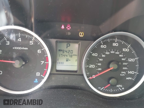 2014 Subaru Crosstrek Premium with VIN JF2GPAVCXEH341306, listed as a IAAI auction lot 42131320 with 174,478 mi miles and . Bid and sale history available at DreamBid. Image 15.
