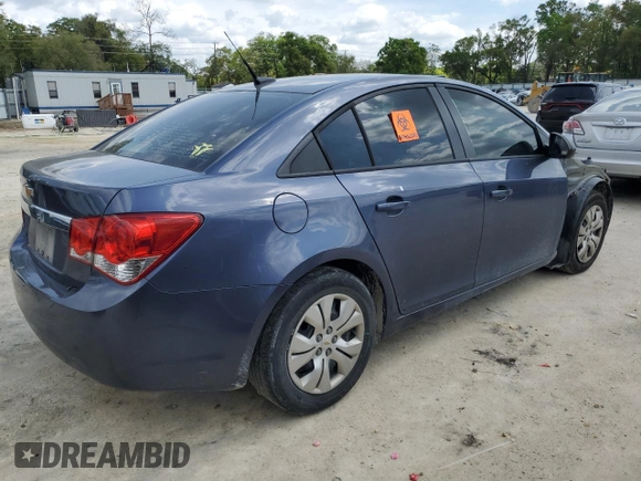 2014 Chevrolet Cruze LS with VIN 1G1PA5SG7E7145580, listed as a Copart auction lot 50246395 with 100,193 mi miles and Salvage Title. Bid and sale history available at carsss.com. Image 3.