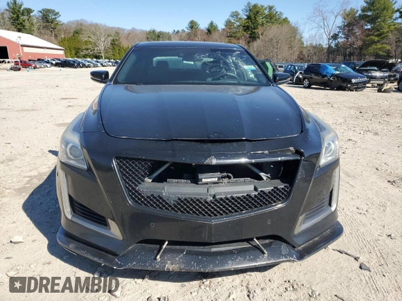 2014 Cadillac CTS Vsport Premium RWD with VIN 1G6AV5S85E0161878, listed as a Copart auction lot 53423935 with 128,233 mi miles and Clean Title. Bid and sale history available at carsss.com. Image 5.