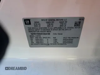 2015 GMC Sierra 1500 z VIN 1GTR1TEH2FZ354188, wystawiony jako Copart lot #83147274 z przebiegiem 119 611 mil mil oraz Szkoda całkowita • Salvage title. Historia ofert i sprzedaży dostępna na DreamBid. Obrazek 12.