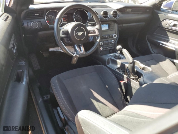 2020 Ford Mustang EcoBoost with VIN 1FA6P8TH8L5162087, listed as a Copart auction lot 48490975 with 77,710 mi miles and Salvage Title. Bid and sale history available at carsss.com. Image 8.