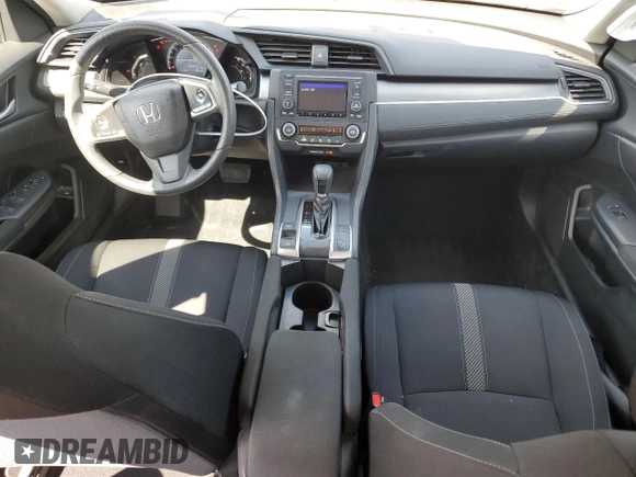 2018 Honda Civic LX with VIN 2HGFC2F57JH607611, listed as a Copart auction lot 56110745 with 39,572 mi miles and Salvage Title. Bid and sale history available at DreamBid. Image 8.