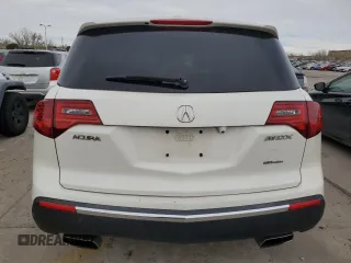 2011 Acura MDX with VIN 2HNYD2H2XBH517579, listed as a Copart auction lot 50386265 with 171,345 mi miles and Salvage Title. Bid and sale history available at carsss.com. Image 6.