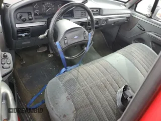 1993 Ford F-150 with VIN 1FTEX14N1PKA90772, listed as a Copart auction lot 75896734 with 0 mi miles and Salvage Title. Bid and sale history available at carsss.com. Image 8.