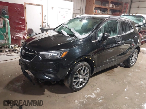 2018 Buick Encore Sport Touring with VIN KL4CJ1SB8JB610453, listed as a IAAI auction lot 41706318 with 127,960 mi miles. Bid and sale history available at carsss.com. Image 21.