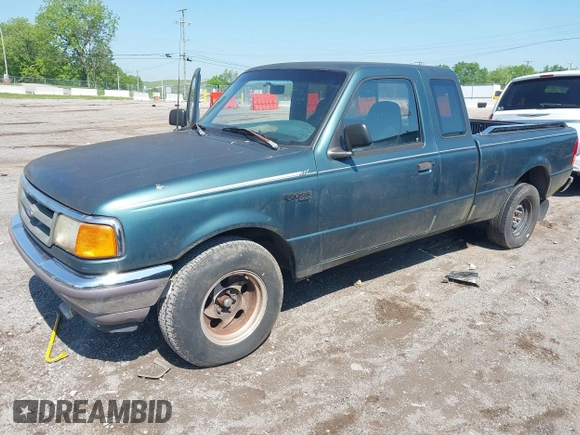 1996 Ford Ranger XL with VIN 1FTCR14U6TPA76324, listed as a IAAI auction lot 42145260 with 151,784 mi miles. Bid and sale history available at carsss.com. Image 2.