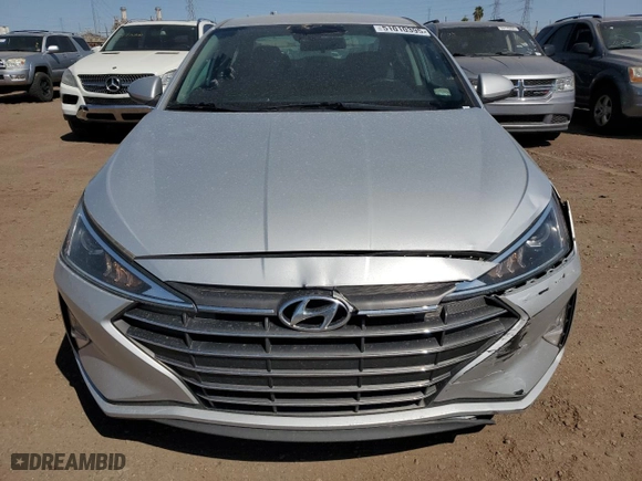 2020 Hyundai Elantra SE with VIN 5NPD74LF7LH512575, listed as a Copart auction lot 51010395 with 51,399 mi miles and Clean Title. Bid and sale history available at carsss.com. Image 5.