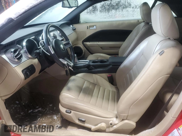 2007 Ford Mustang GT Deluxe with VIN 1ZVHT85H275353034, listed as a Copart auction lot 45696055 with Not Provided miles and Salvage Title. Bid and sale history available at carsss.com. Image 7.