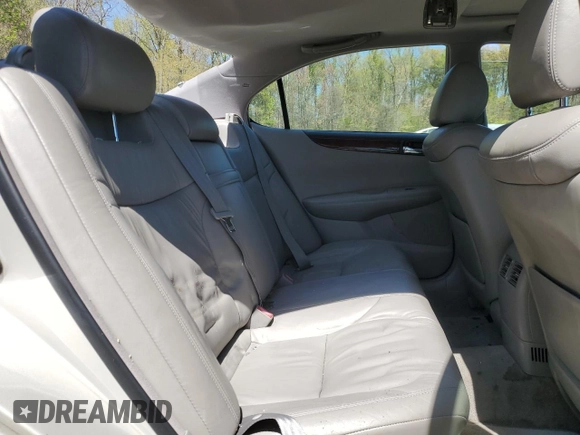 2003 Lexus ES 300 with VIN JTHBF30G230131052, listed as a Copart auction lot 53727255 with 122,755 mi miles and Salvage Title. Bid and sale history available at DreamBid. Image 10.