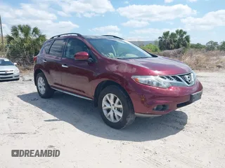 2012 Nissan Murano LE z VIN JN8AZ1MW5CW210727, wystawiony jako IAAI lot #41868949 z przebiegiem 152 672 mil mil oraz . Historia ofert i sprzedaży dostępna na DreamBid. Obrazek 1.