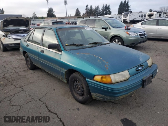 1993 Ford Escort with VIN 1FAPP14J4PW287522, listed as a Copart auction lot 47054555 with 547,514 mi miles and Salvage title. Bid and sale history available at DreamBid. Image 4.