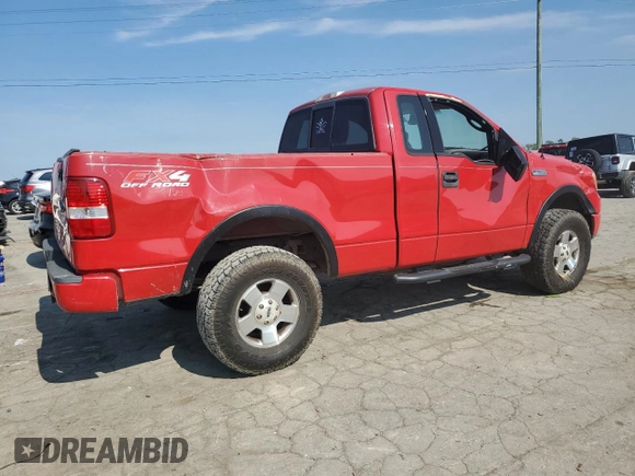 2004 Ford F-150 XL with VIN 1FTRF14524NA68388, listed as a Copart auction lot 60894184 with 186,766 mi miles and Clean Title. Bid and sale history available at DreamBid. Image 3.