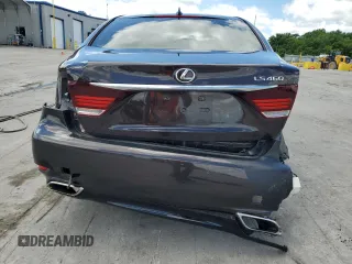 2015 Lexus LS 460 with VIN JTHBL5EF9F5136423, listed as a Copart auction lot 55967695 with 62,012 mi miles and Salvage title. Bid and sale history available at DreamBid. Image 6.