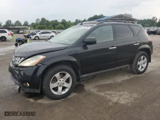 2005 Nissan Murano SL with VIN JN8AZ08T05W325300, listed as a Copart auction lot 61162764 with 99,527 mi miles and Salvage Title. Bid and sale history available at carsss.com. Image 1.